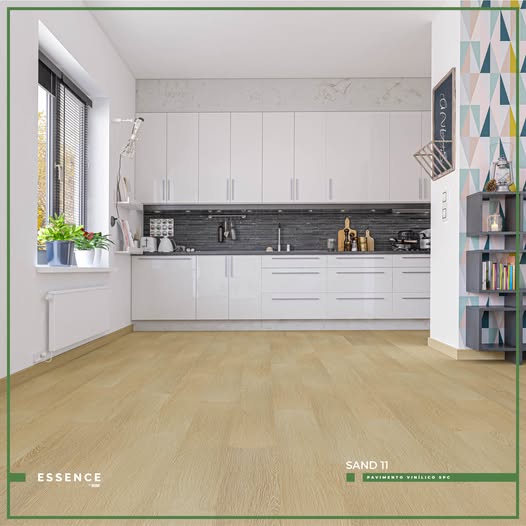 Pavimento Vinílico  SPC Essence Sand 11 - HABITARMOS