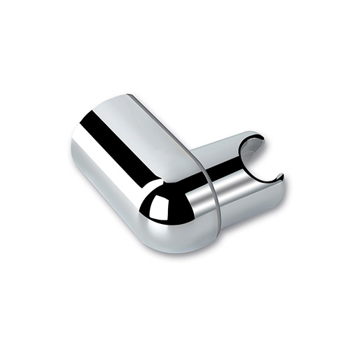 Suporte ajustável de chuveiro bico cromado