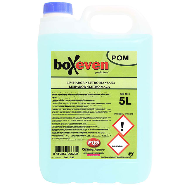 PQS Limpador Neutro Manzana 5 Lt 