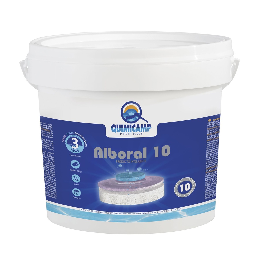  Cloro Rápido Alboral 10  Efeitos -  5Kg  
