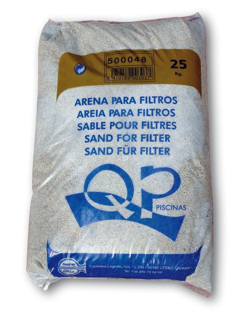 Areia Filtrante 25Kg