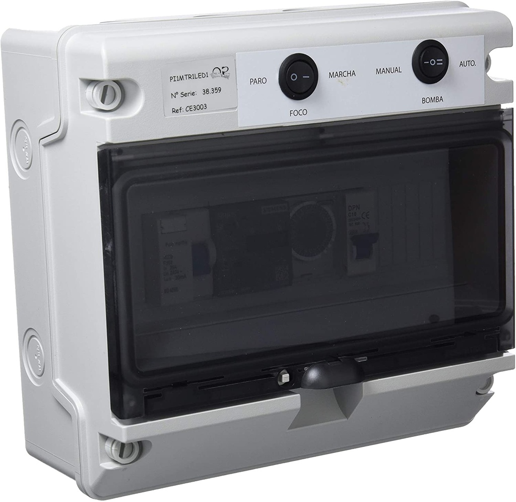 Quadro Elétrico Monofásico 1HP