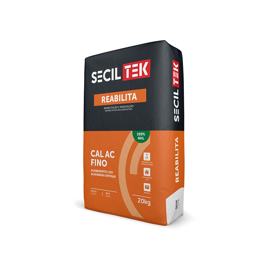 SecilTek Reabilita Cal AC Fino - 18Kg