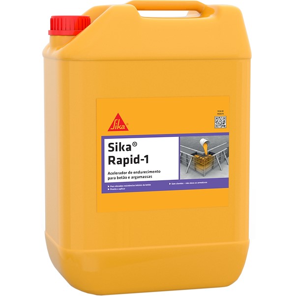 Acelerador de Endurecimento Sika Rapid 1 -  5Lts 