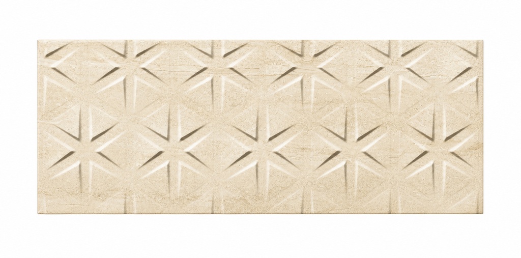 Revestimento Relieve Basic Keops Perla G  - 25x80 