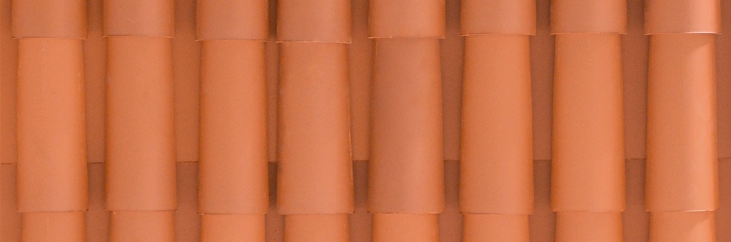  Telha UM Canudo Vermelho Normal