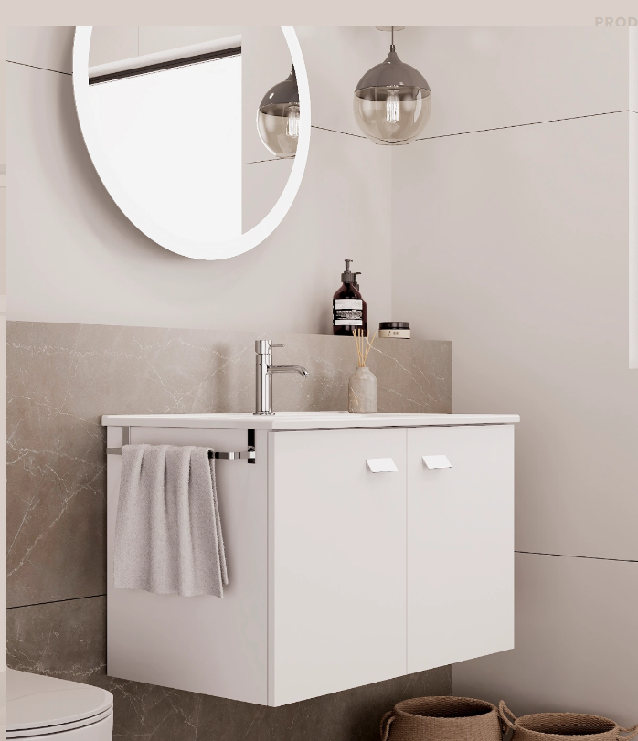 MÓVEL SUSP LOFT 60 BRANCO Prof.35cms