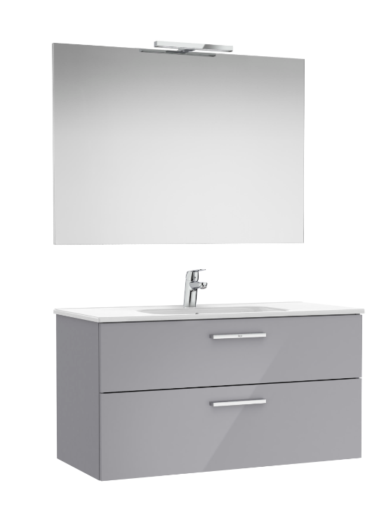 Móvel Basic Victoria 1000 Cinza A851605516 - ROCA