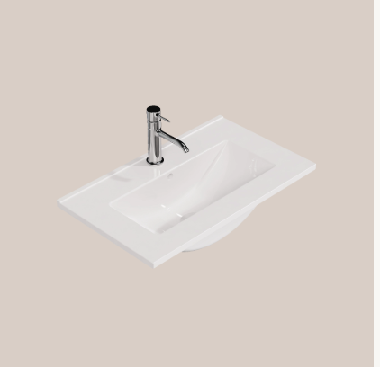 Lavatório Vinte Profundidade Reduzida 61x36 | 2060VB 