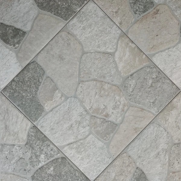 Pavimento Melides Cinza 33,5x33,5 - CERTECA