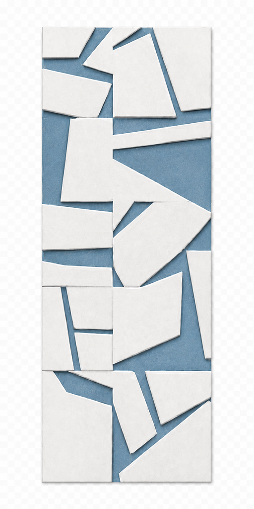 Revestimento Uptown Puzzle Blue 34x91,5 |UT54R