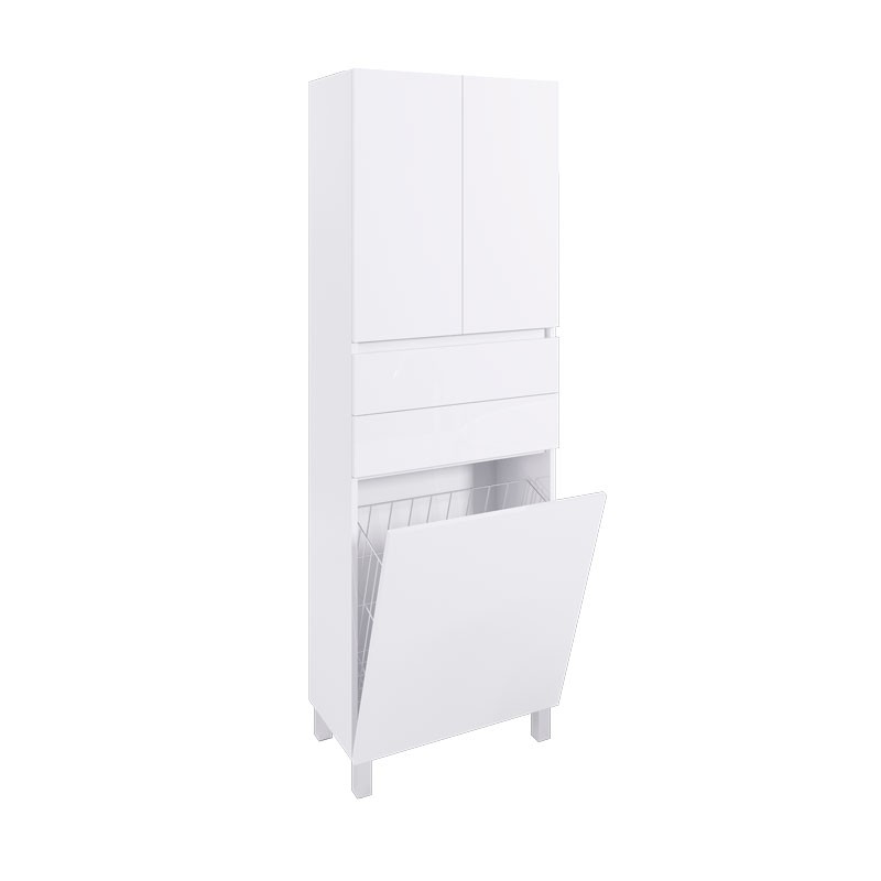  Coluna Zeus 60 Branco com Tulha 