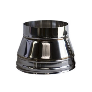 Redução em  Inox M/F D.200x180mm 