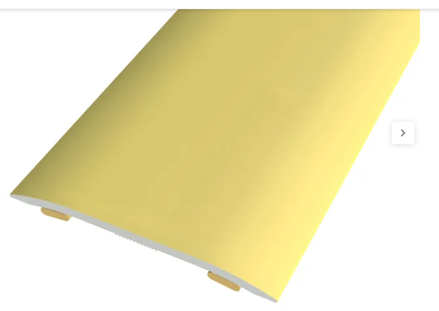 Perfil de Terminação Autoadesivo  46/AD Alumínio Ouro MM.930 PROFILPAS