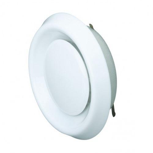 Difusor Fixo com Alhetas ABS – Ø125mm | Ref. 7166- DAKOTA