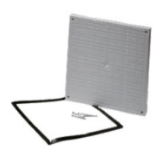 Tampa Hermética Quadrada 55x55cm sem AroTécnicas | Ref. POZ02-1378K- DAKOTA