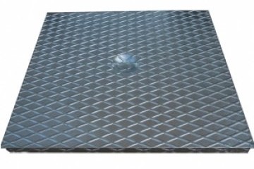 Tampa Galvanizada Rasa Reforçada 40x40cm  | Ref. 7010802 - F&F