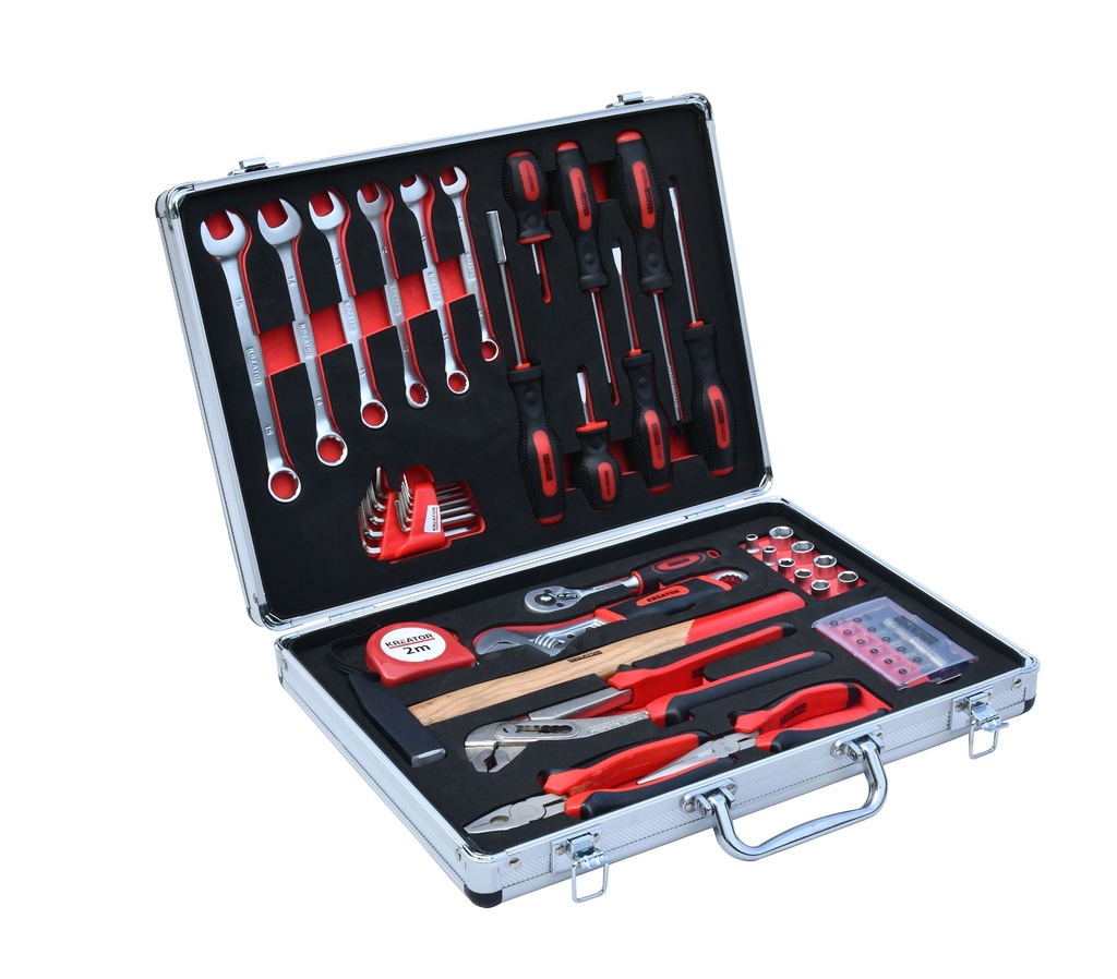 Jogo de Ferramentas com Mala 51 Peças | Ref. KRT951001- KREATOR