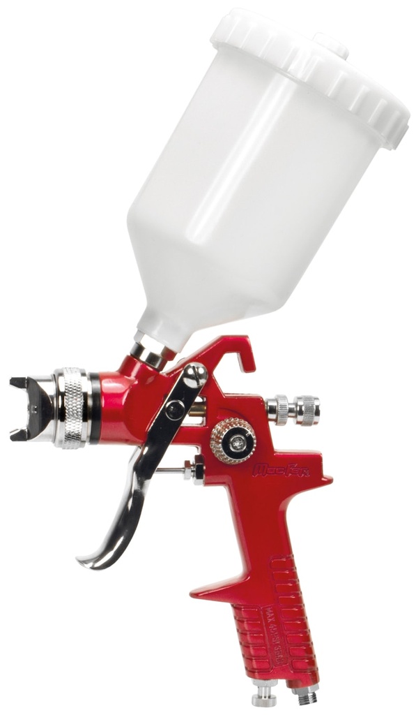 Pistola de  pintura gravidade H-827 1,7mm | Ref. 130.0008 - MACFER