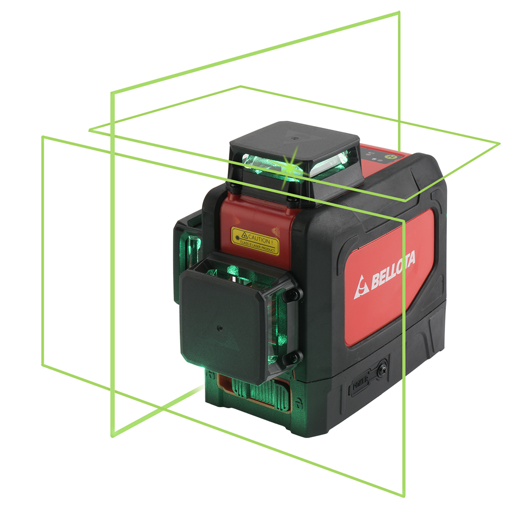 Nivel Lazer 3 Linhas Verde | Ref. NIV30360V  BELLOTA