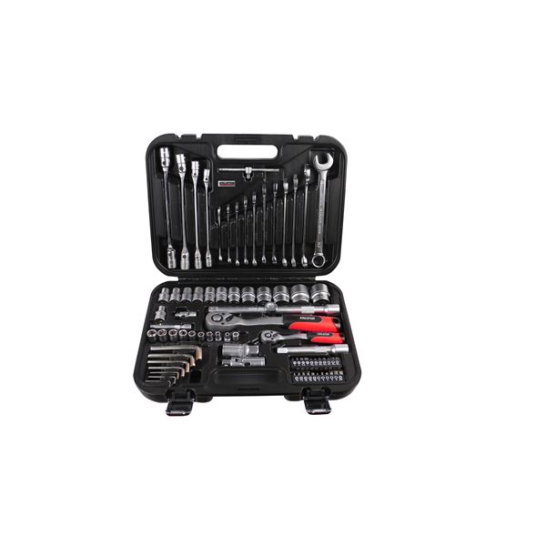 Jogo de Chaves 1/4"-1/2"+Chaves M e All 77u | Ref. KRT500121  - KREATOR