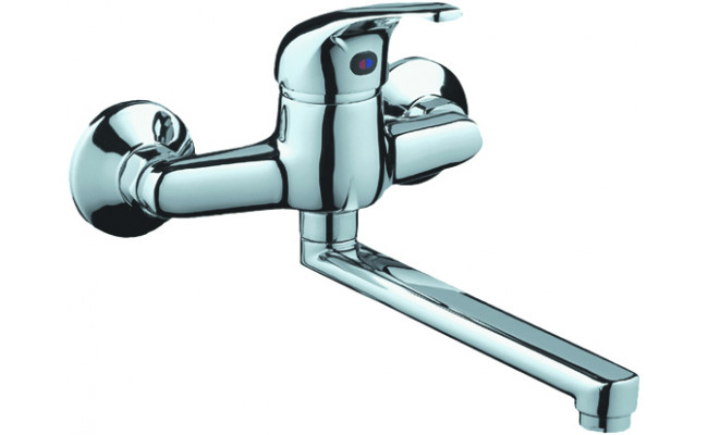Torneira  Monocomando  de Parede  Prado Cromado | Ref. 1868.0100  - MEBRA
