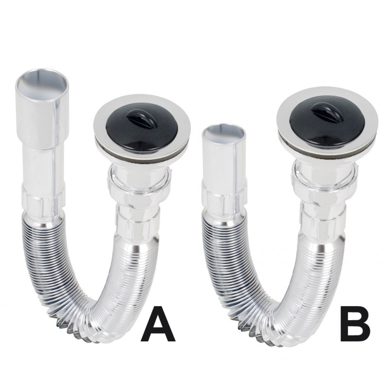 Válvula Tubo Flexível 1 1/4 S-428 Cromada | Ref. 11319  - MEBRA