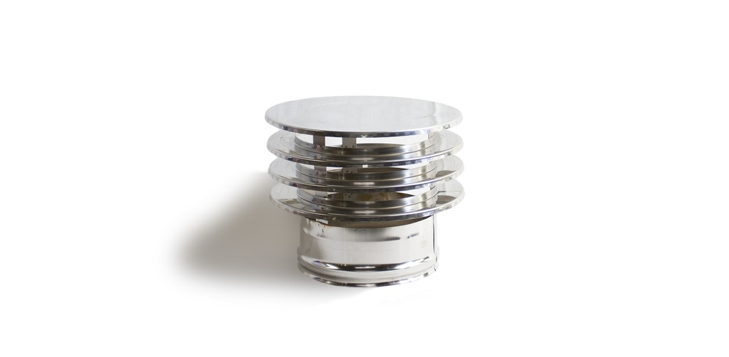 Chapeu Inox Saturno D110  -  PORTOFLEX