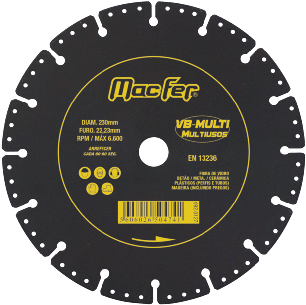Disco Diamante VB-Multi 230mm | Ref. 092.0127