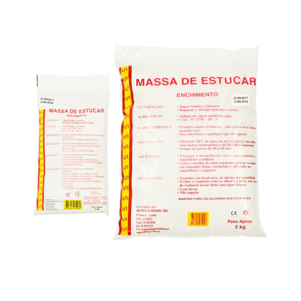 Massa Enchimento 5 KG | Ref. 3195