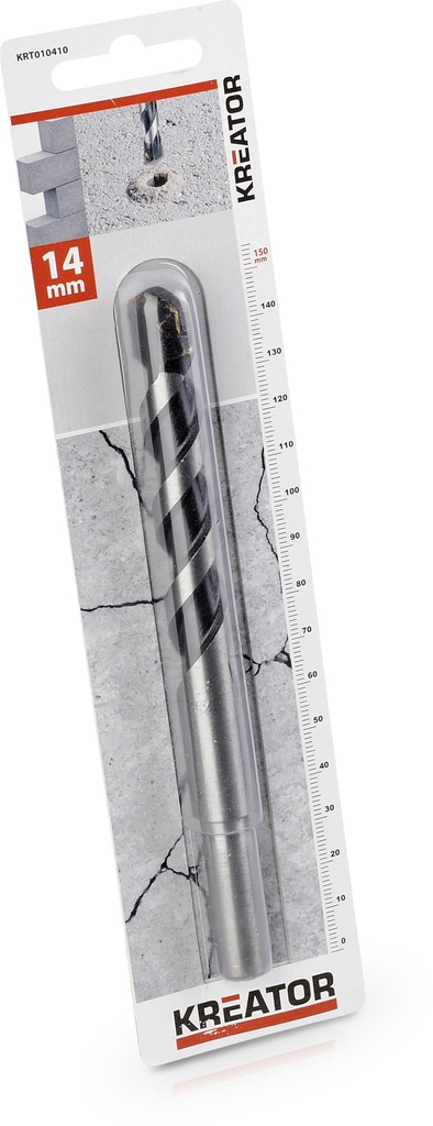 Broca para betão – Diâmetro 14mm, comprimento 150mm. | Ref. KRT010410
