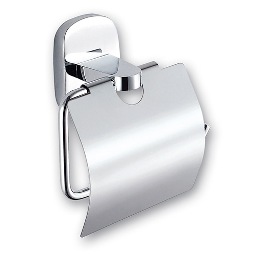 Porta Rolos com Tampa Cromado | 00451 | PLASTISAN 