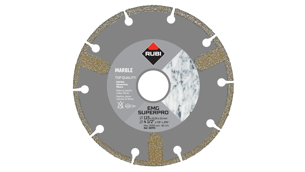 Disco Mármore EMG 115 SuperPro  | Ref. 30995