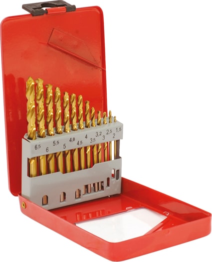Jogo Brocas HSS-M2 1,5 a 6,5mm (13Pç) | Ref. 117.0089