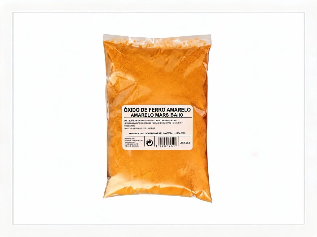 Óxido Ferro Amarelo 1/2 Kg