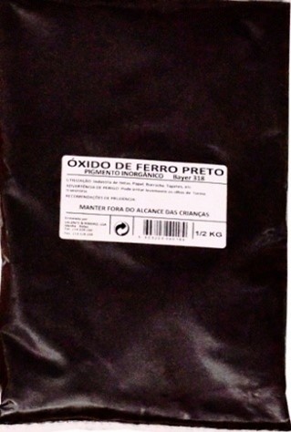 Oxido Ferro Preto 1/2 KG | Ref. 9018.1