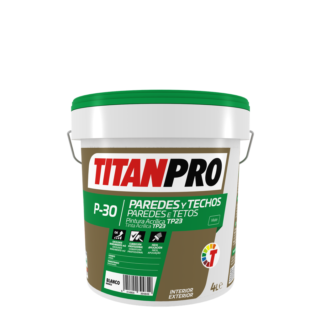 Base P30 Interior Branca. 4Lt | Ref. N30000004