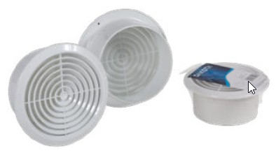 Grelha Fixa Vortex ABS 100mm | Ref. TER30-7150