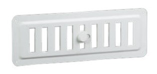 Grelha de ventilação branca regulável 15x23 | Ref. 6630