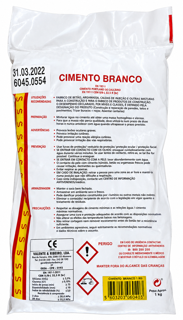 Cimento Branco 5 KG 