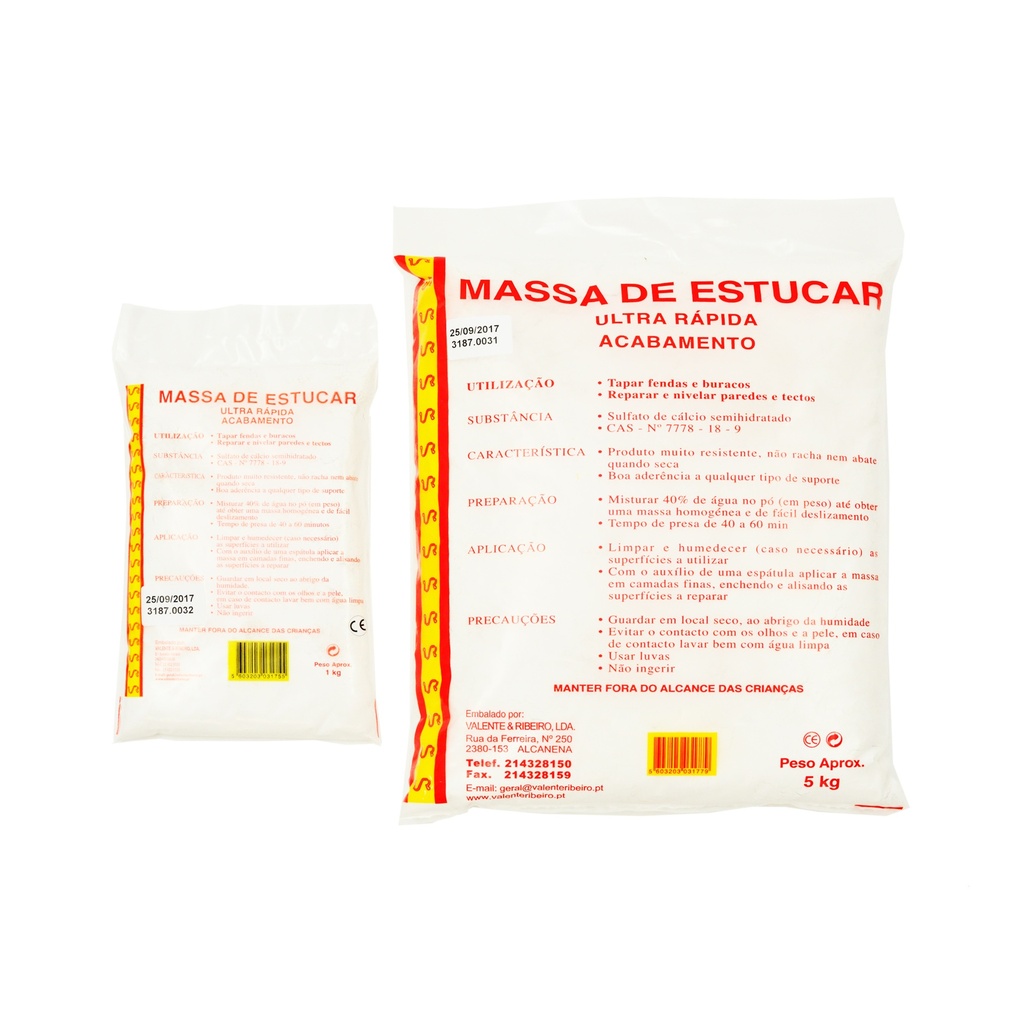 Massa de  Acabamento Fina 5 KG | Ref. 3177