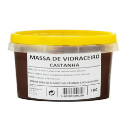 Massa Vidro Castanha 1ª 1 KG | Ref. 9035