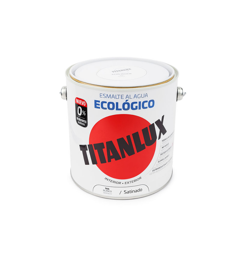 Base Esmalte Eco Branco Satinado 2,5 lt  | Ref.  01T056625