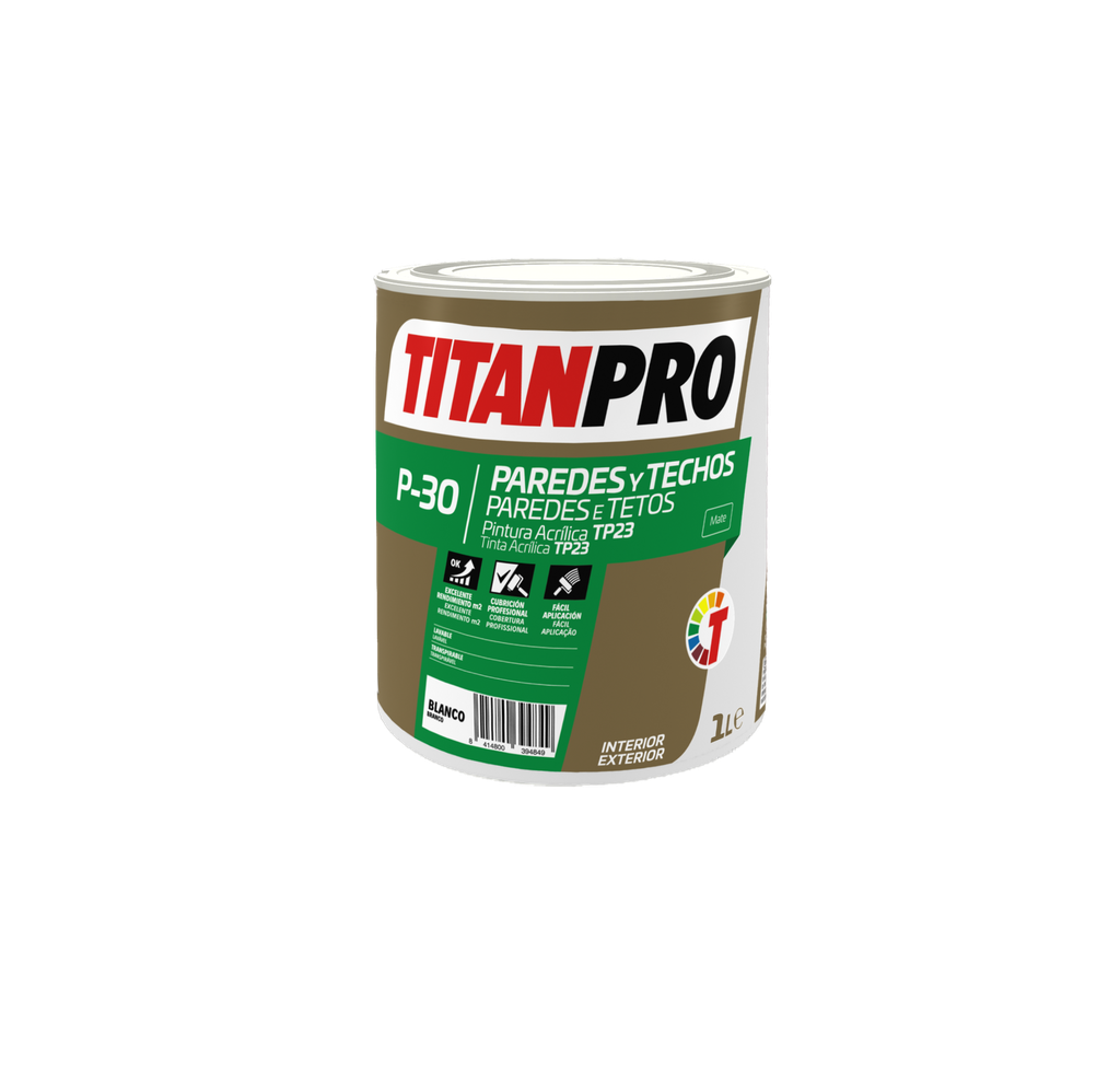 Base P30 Interior Branca 1Lt | Ref. N30000001