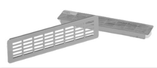 Grelha Ventilada Alum inio Fixa D.555x70 | Ref. 6620