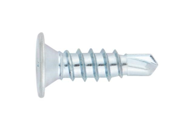 Parafuso autoperfurante para metal com cabeça plana  4,2x23