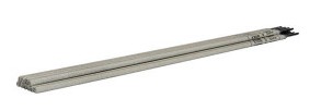 Conjunto de 10 elétrodos de solda em aço inox, dimensão 2,5 x 350 mm| Ref. 809053