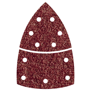 Lixa triangular com base 95mm GR180 ( 10 Un)| Ref. 561900