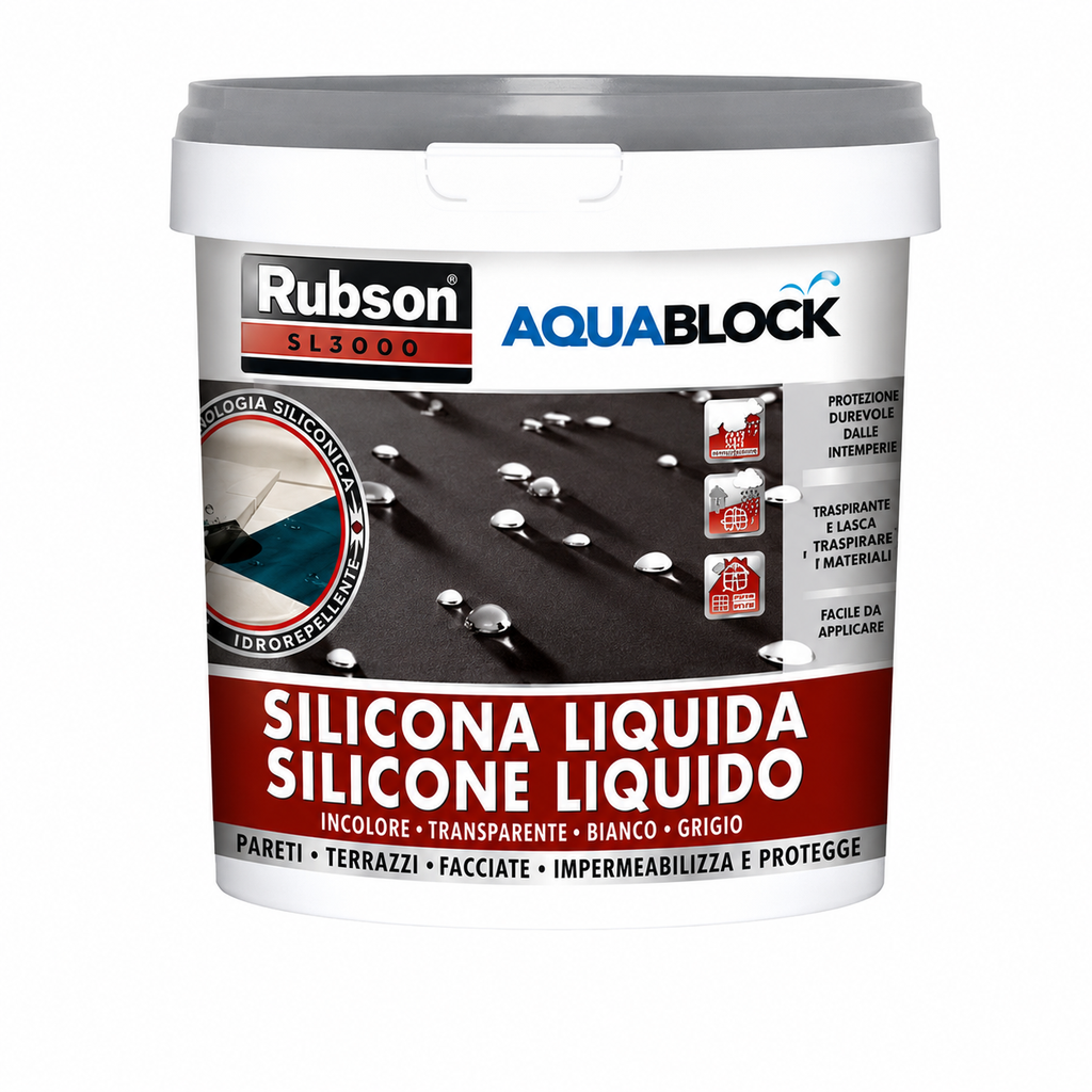 Rubson Silicone Liquido SL3000 Branco 1 Kg 