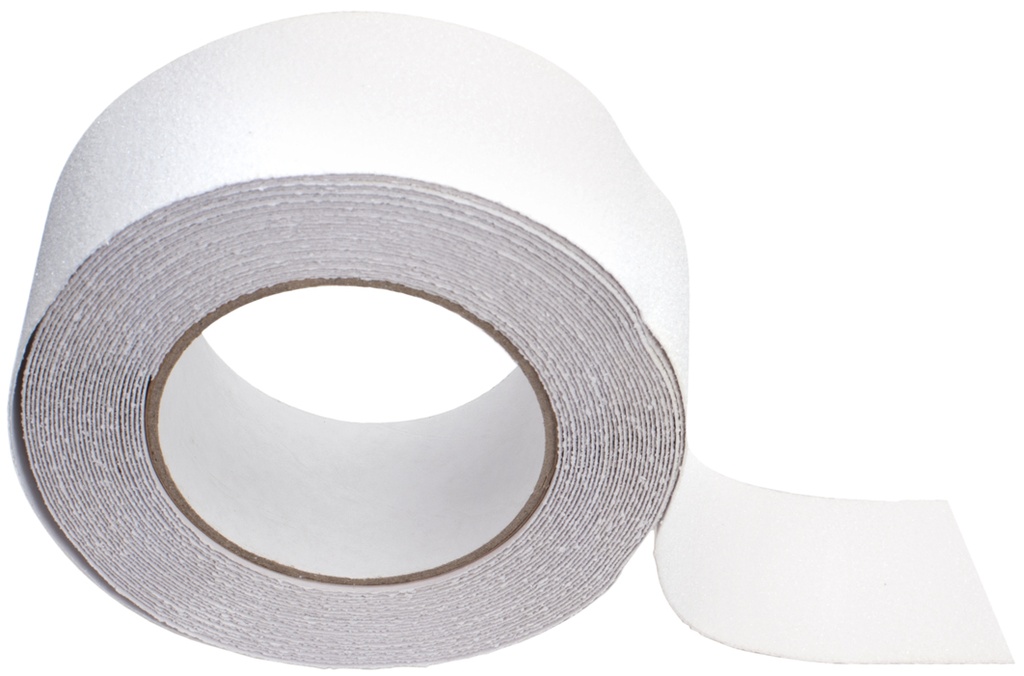 Fita antiderrapante branca 25mm x 10m | Ref. 040.0045